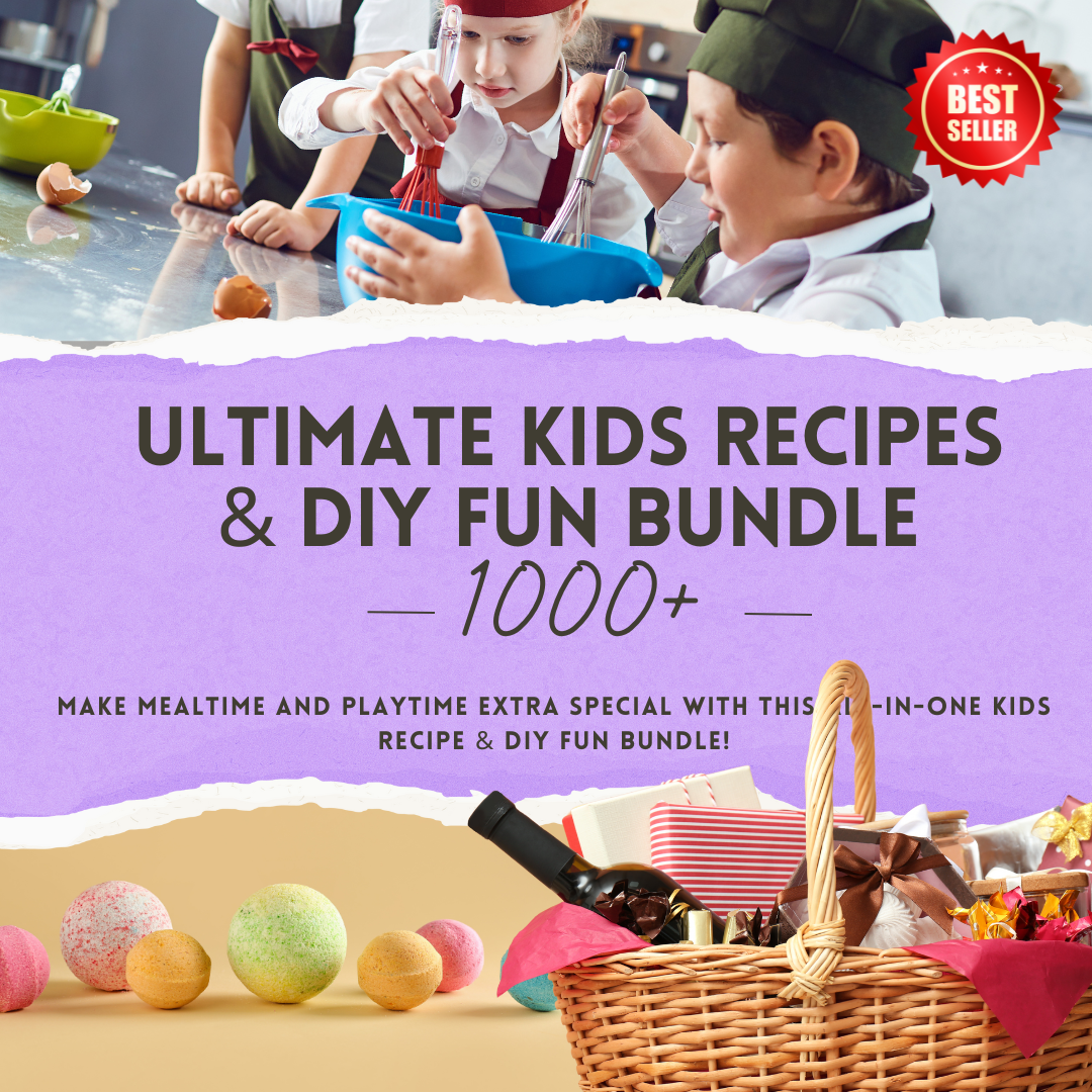Ultimate Kids Recipe & DIY Fun Bundle | Instant PDF Download | Kid-Friendly Recipes and Creative Activities - Savvy Spot Online