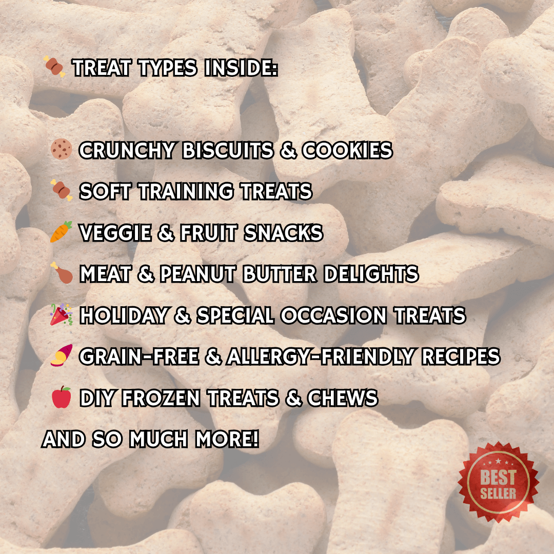 135+ Dog Treat Recipes | Healthy Homemade Dog Snacks (Digital Instant Download) - Savvy Spot Online