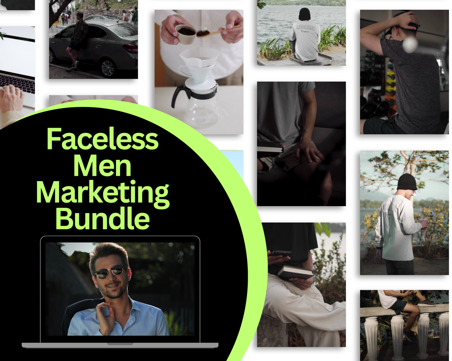 Ultimate Men’s Marketing Bundle: Faceless Content for Every Platform! - Savvy Spot Online
