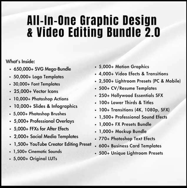 Massive Resell Digital Products Bundle for Passive Income - Private Label & Master Resell Rights