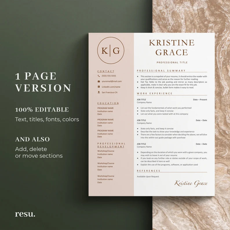50 Editable Resume Templates – Professional & ATS-Friendly Designs for Every Career - Savvy Spot Online