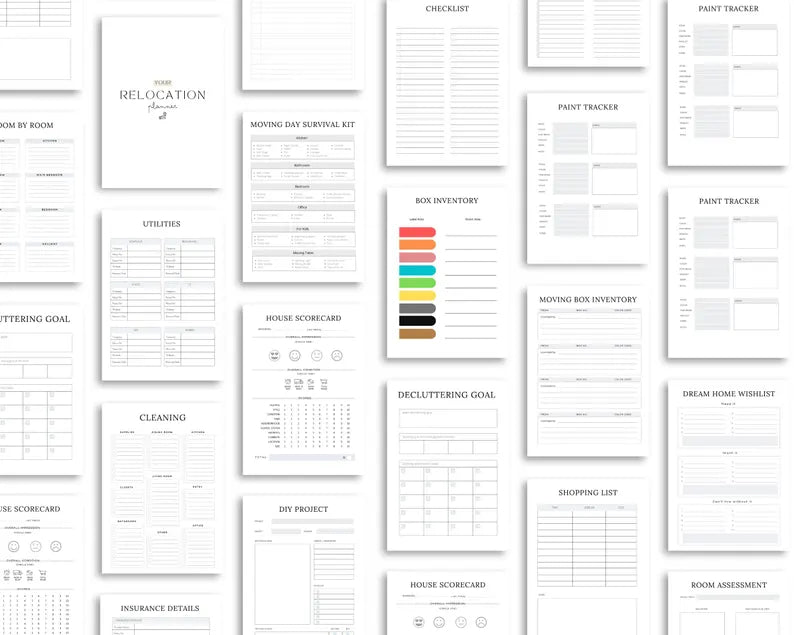 80+ Digital Planner Bundle | Vision Board, Fitness, Budget, Meal Planner, Mood Tracker & More Editable Canva Templates | Instant Download - Savvy Spot Online