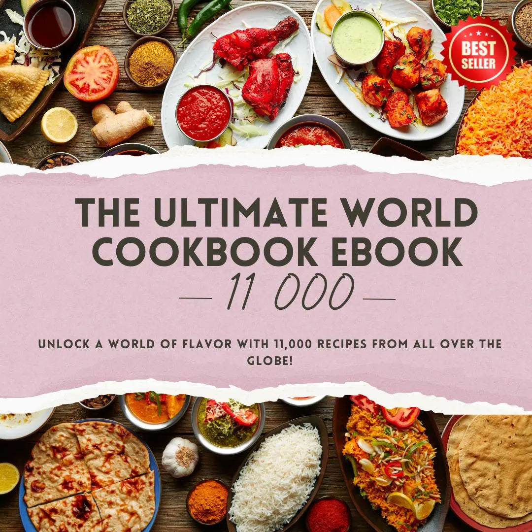 Ultimate World Cookbook | 11,000 Global Recipes โ Instant Download - Savvy Spot Online