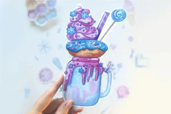 30 Watercolor Frozen Sweets Clipart PNG - Savvy Spot Online