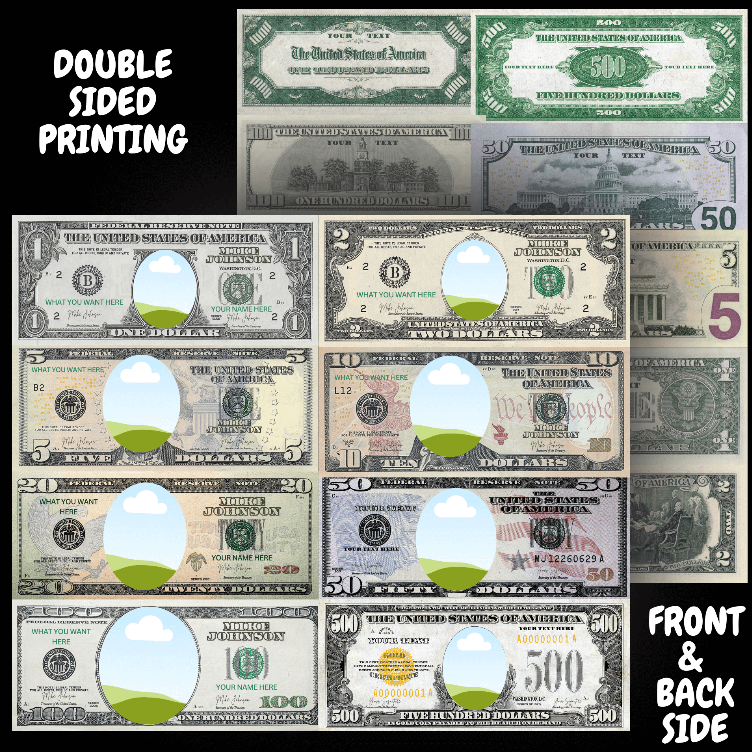 Graduation Money Gift Printable – Create a Custom Dollar Bill Gift