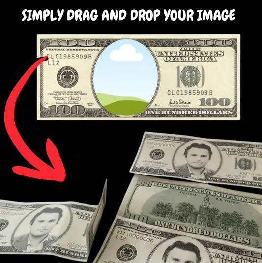 Editable Dollar Bill Template – Create a Custom Face on Money in Minutes