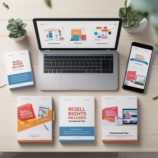 Build Your Brand Quickly with Digital Bundles Offering Resell & Commercial Rights