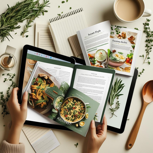 Discover New Inspiration with Digital eBooks & Recipe Books from Savvy Spot Online