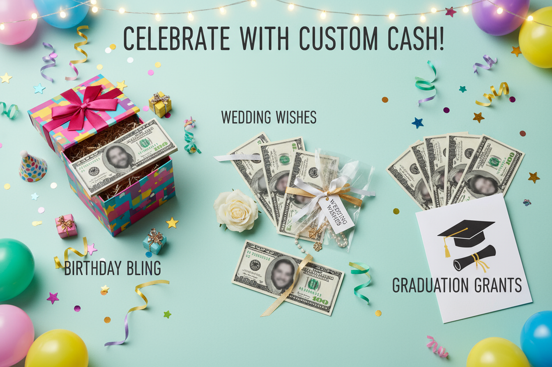 Creative Ways to Use Custom Face Dollar Bills for Every Occasion