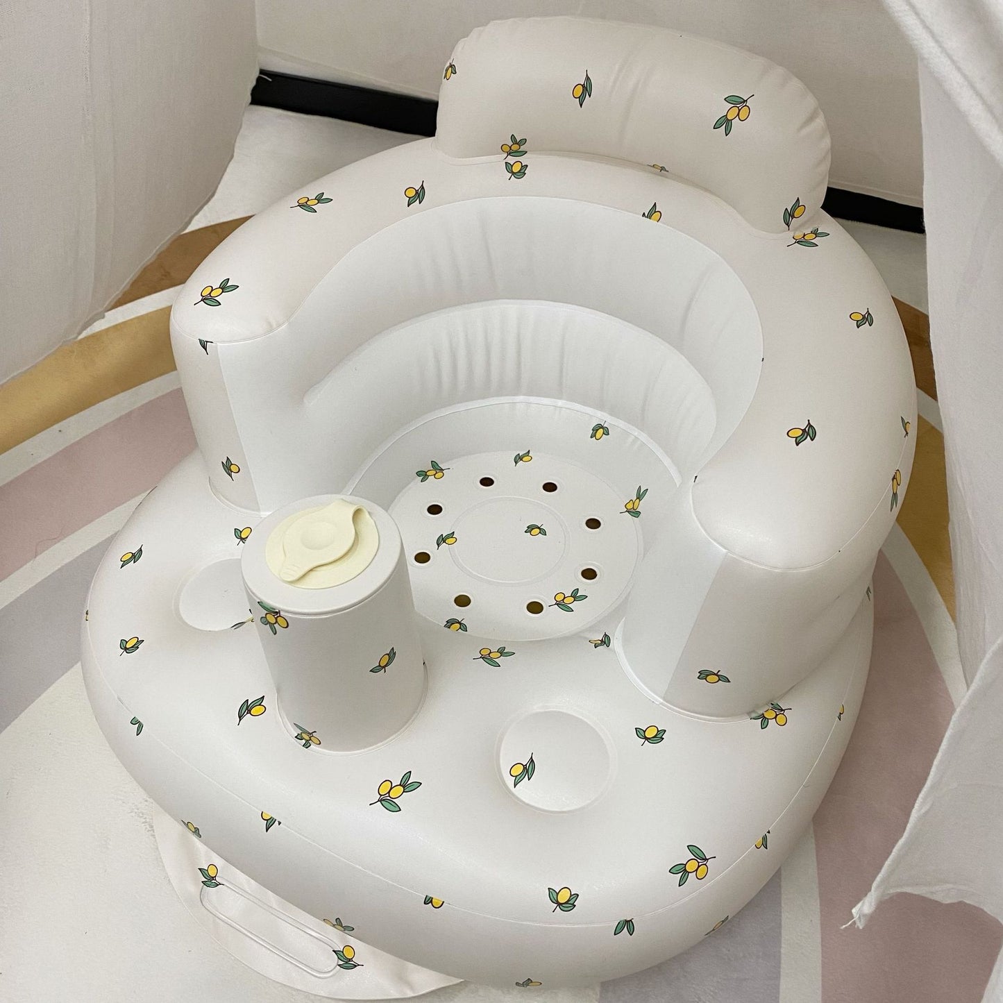 SnugNest™ Portable Inflatable Baby Dining Chair For Bathing And Swimming