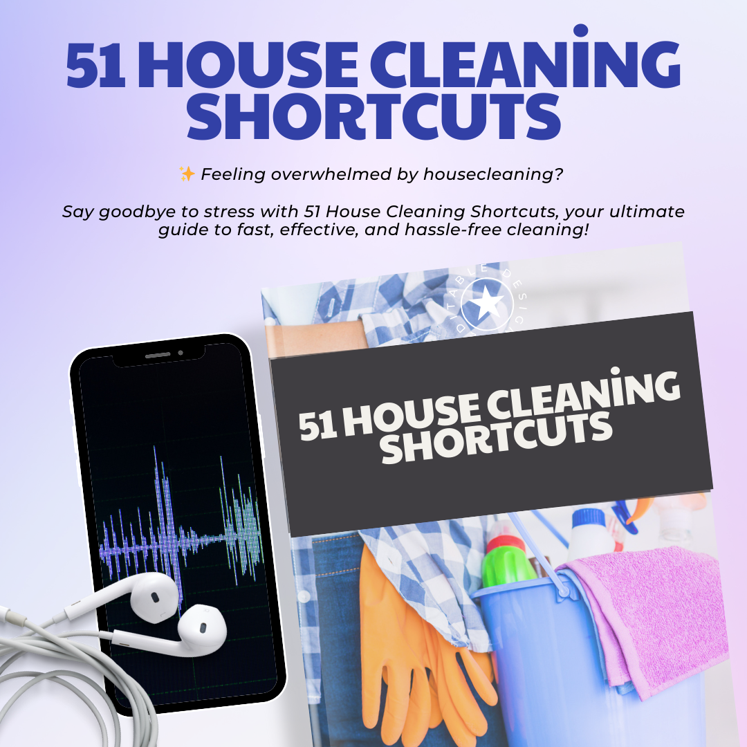 51 House Cleaning Shortcuts - Audio and eBook Combo