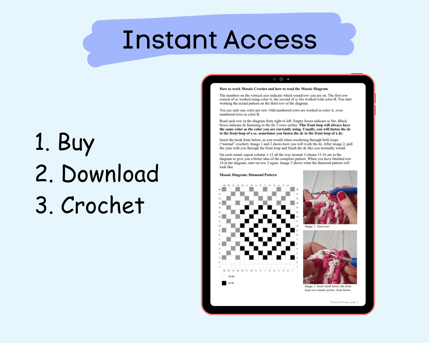 Christmas Crochet PNG Bundle | 200+ Yarn Graphics (Digital Download)