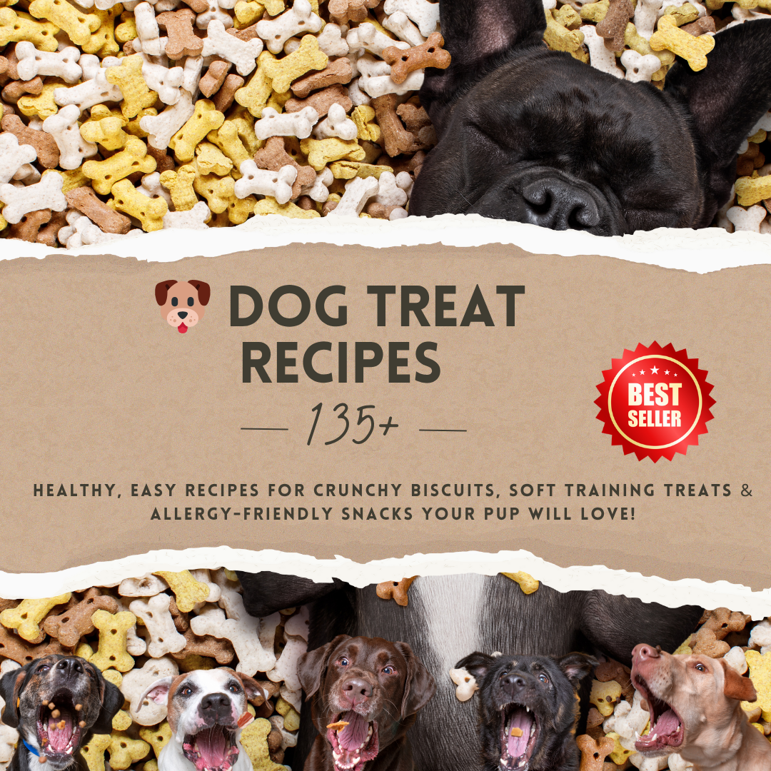 135+ Dog Treat Recipes | Healthy Homemade Dog Snacks (Digital Instant Download) - Savvy Spot Online