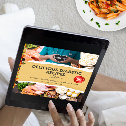 500 Diabetic-Friendly Recipes eBook | Low-Carb, Low-Sugar, Delicious Meals for Healthy Living - Savvy Spot Online