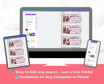 Eras birthday party, Printable T.S. Taylor birthday invite music Birthday Invitation editable my bday era, Birthday Era Invitation - Savvy Spot Online