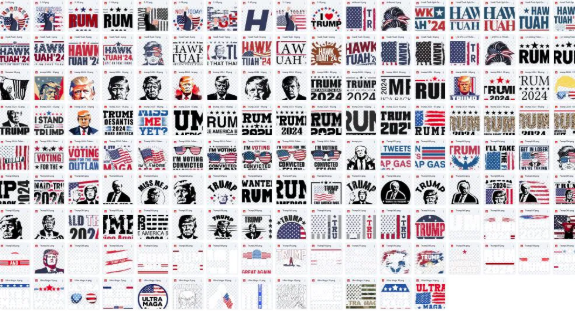 305+ Donald Trump T-Shirt Design Bundle – SVG, PNG & EPS Files for Cricut and Sublimation - Savvy Spot Online