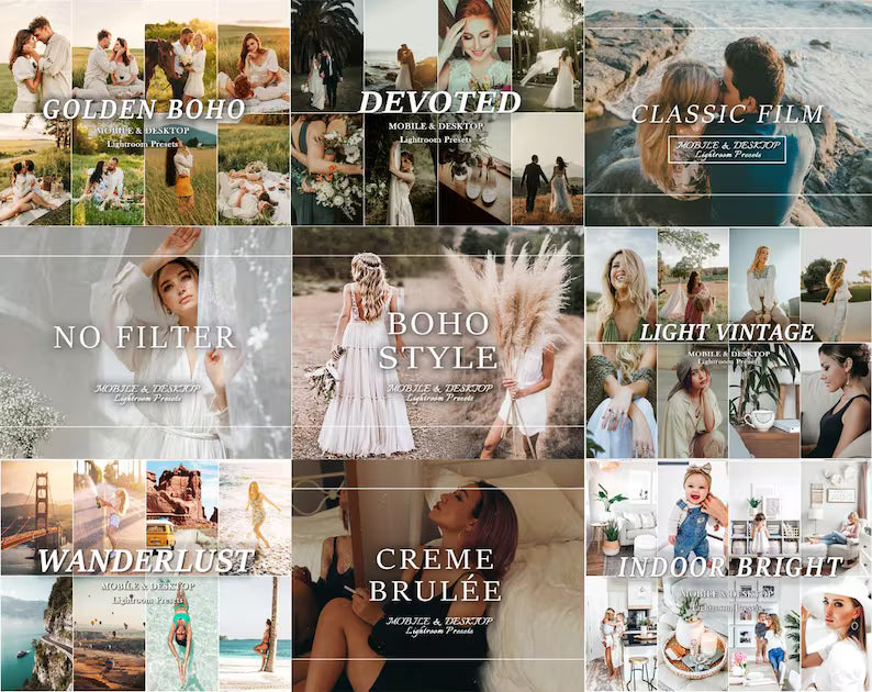 15,000+ MEGA Lightroom Presets Bundle Mobile & Desktop Photo Filters for Instagram, Bloggers, Photographer, Influencers and Content Creators - Savvy Spot Online