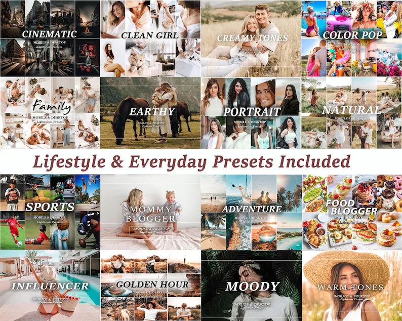 15,000+ MEGA Lightroom Presets Bundle Mobile & Desktop Photo Filters for Instagram, Bloggers, Photographer, Influencers and Content Creators - Savvy Spot Online