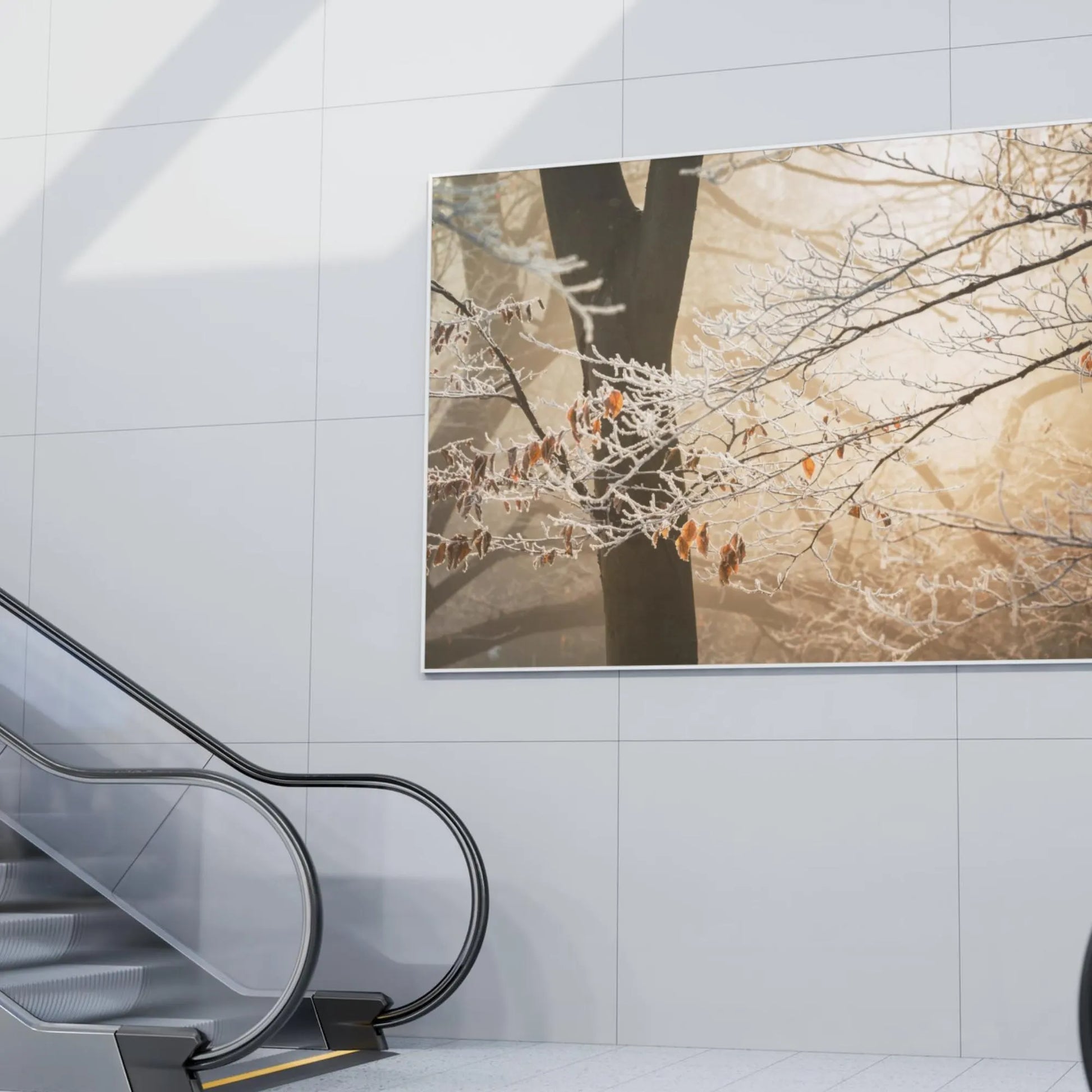 Winter and Modern Christmas TV Frame Art Collection - Holiday Wall Decor - Savvy Spot Online