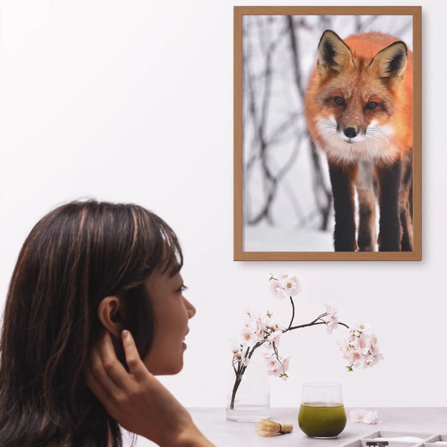 Winter and Modern Christmas TV Frame Art Collection - Holiday Wall Decor - Savvy Spot Online