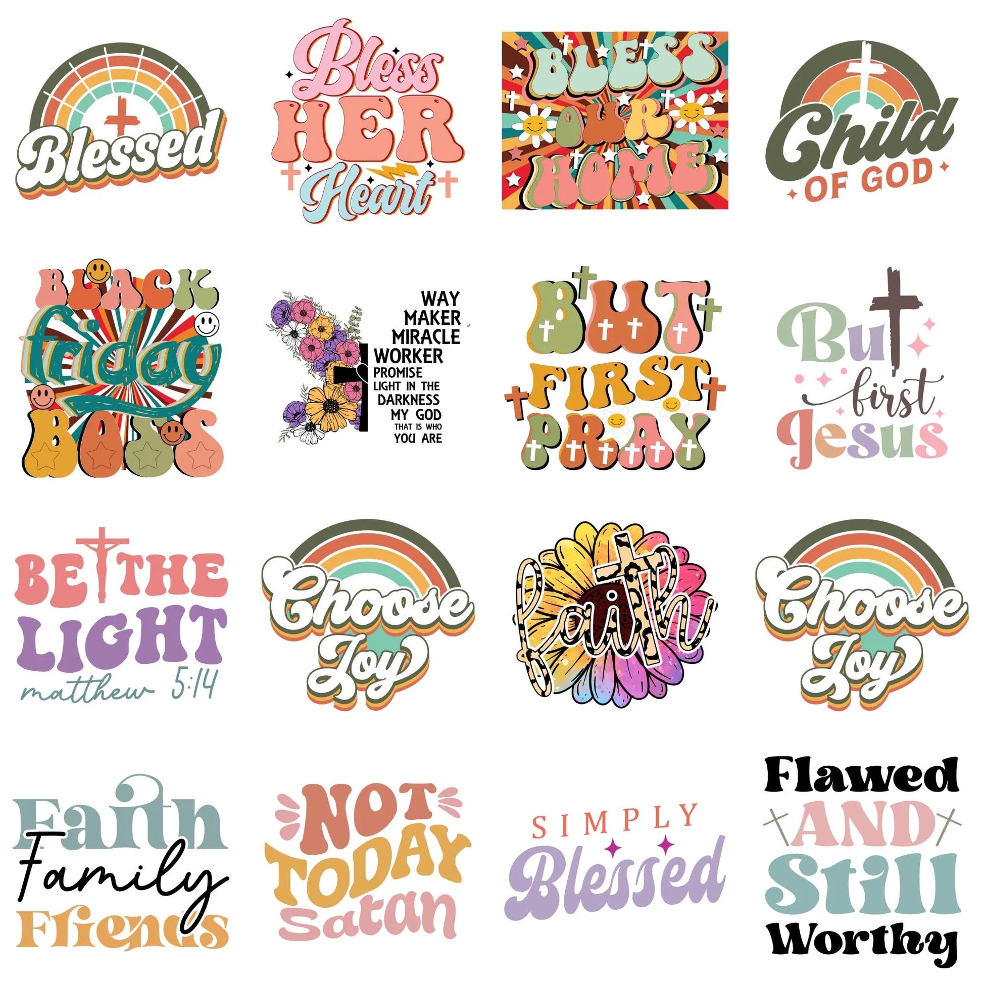 Christian Ultimate Bundle | 550+ Retro Christian SVG Designs | Bible Verse SVGs | Religious Crafts - Savvy Spot Online