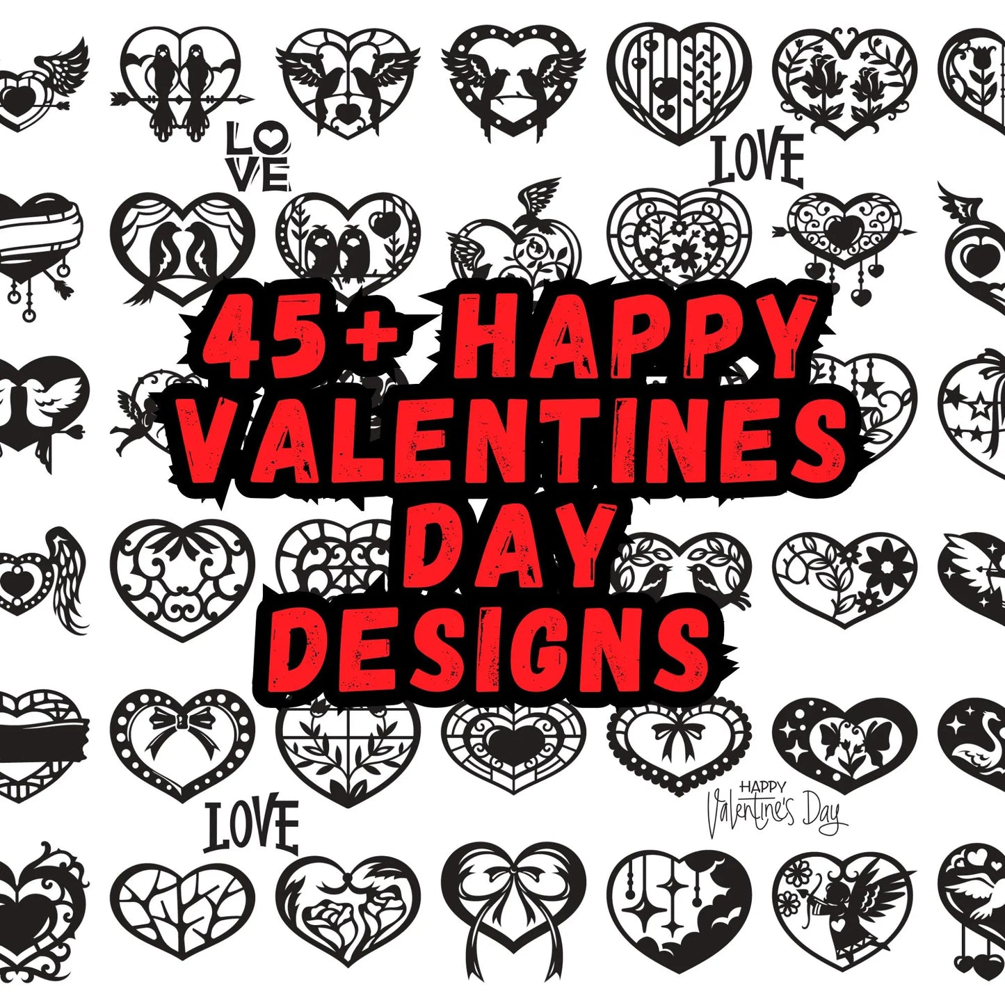 45+ Happy Valentine’s Day Designs – Perfect for Sublimation, Cricut, SVG and DIY Projects! - Savvy Spot Online