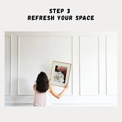 Winter and Modern Christmas TV Frame Art Collection - Holiday Wall Decor - Savvy Spot Online