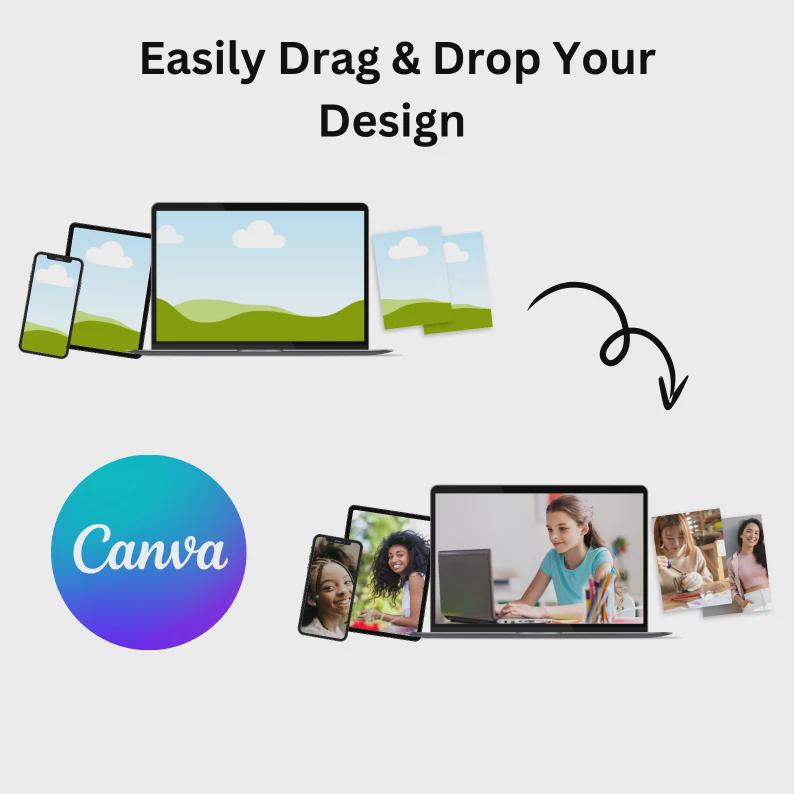 600+ Etsy Listing Canva Mockup Templates | Digital Product Listing Mockups | Editable Canva Templates | Etsy Thumbnails & Bonus Canva Guide
