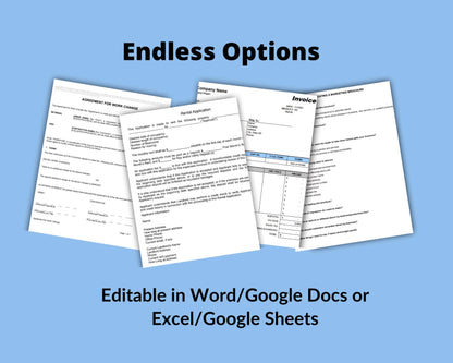 5000+ Business Legal Document Templates - Comprehensive Collection for Technology, Real Estate, Finance, Marketing, Healthcare & More!