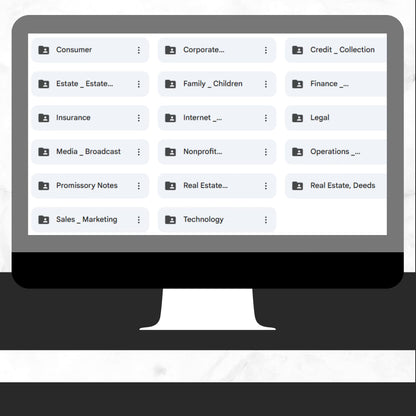 5000+ Business Legal Document Templates - Comprehensive Collection for Technology, Real Estate, Finance, Marketing, Healthcare & More!