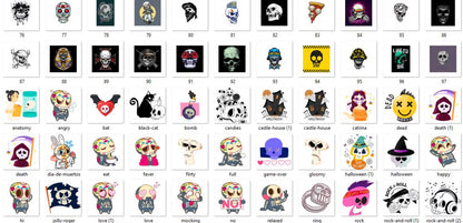 500+ Skull Bundle – SVG png eps dxf pdf | plr mrr
