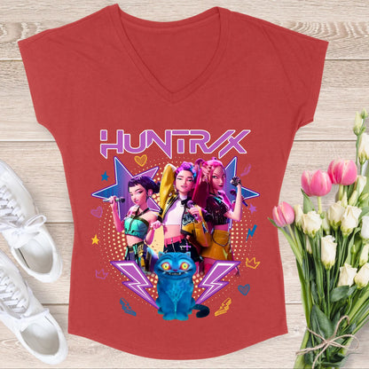 Huntrix SVG PNG Digital Download, Kpop Demon Hunters Cut Files, Instant Download for Crafts and Design Projects