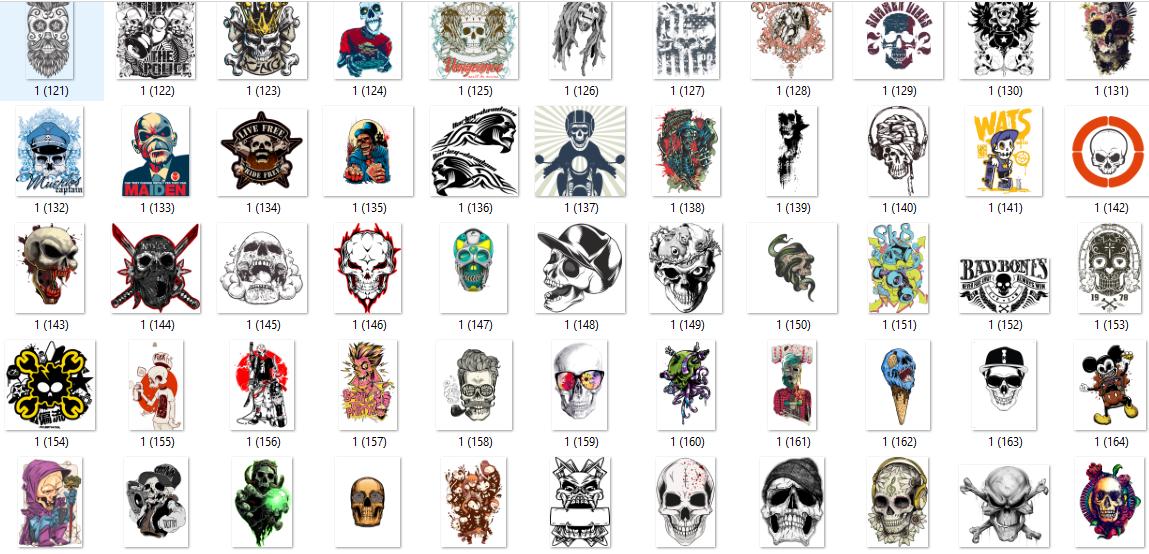 500+ Skull Bundle – SVG png eps dxf pdf | plr mrr