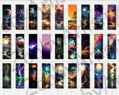 800+ Bookmark Mega Bundle: Watercolor, Floral, Vintage Designs (Digital Download)