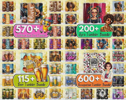 27,500+ Mega Tumbler Wrap Bundle: Christian, Teacher, Glitter, Patriotic (PNG Digital Download)