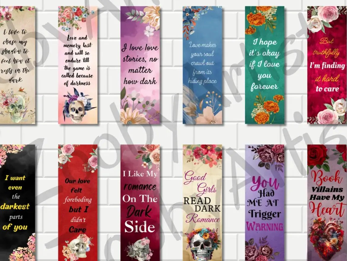 800+ Bookmark Mega Bundle: Watercolor, Floral, Vintage Designs (Digital Download)