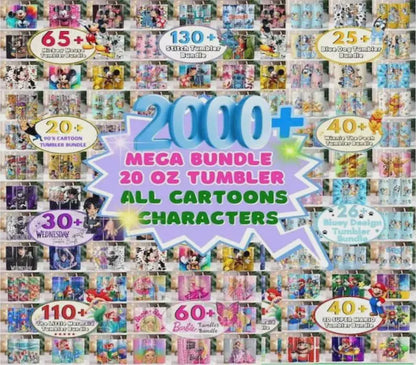 8 Million T-Shirt & Tumbler Designs | SVG png dxf, eps | Commercial POD Bundle