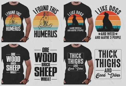 8 Million T-Shirt & Tumbler Designs | SVG png dxf, eps | Commercial POD Bundle