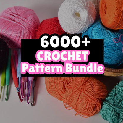 6000+ Crochet Pattern Collection: Flowers, Amigurumi & DIY Projects (PDF Download)